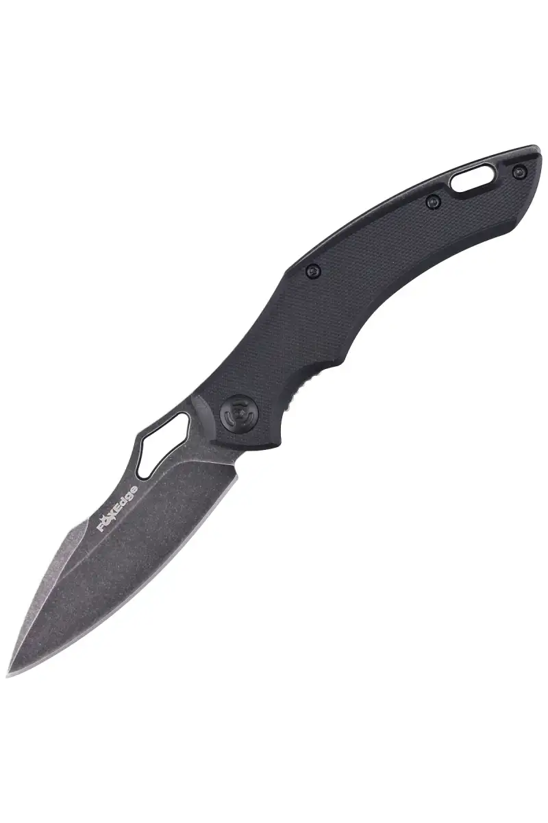 Nóż składany FoxEdge Sparrow Black G10, Stone Washed PVD by Denis Simonutti (FE-034)