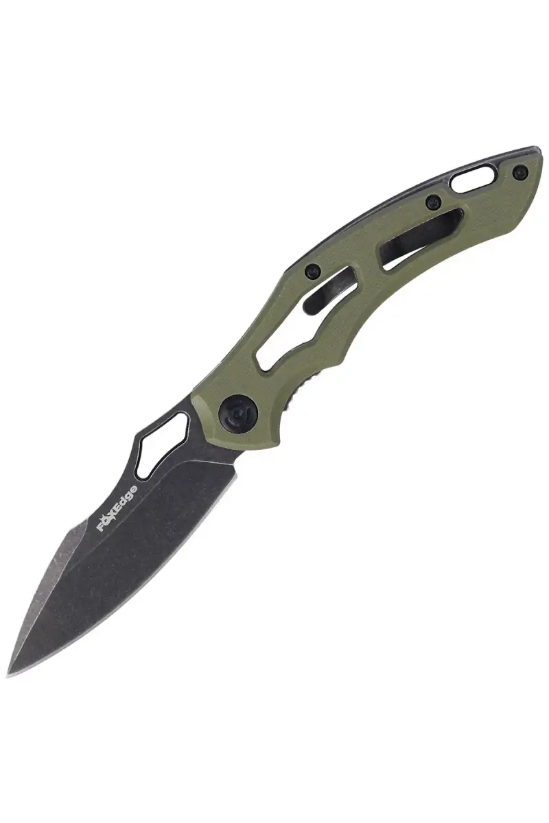 Nóż składany FoxEdge Sparrow OD Green G10, Stone Washed PVD by Denis Simonutti (FE-033)
