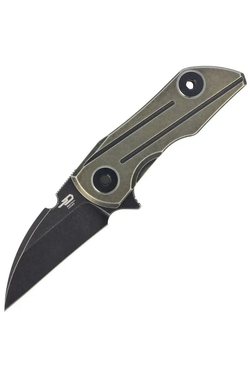 Nóż składany Bestech 2500 Delta Bronze Titanium, Black Stonewashed CPM S35VN by Poltergeist Works (BT2006D)