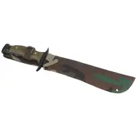 Nóż Muela 7222 Green ABS, Satin 420H