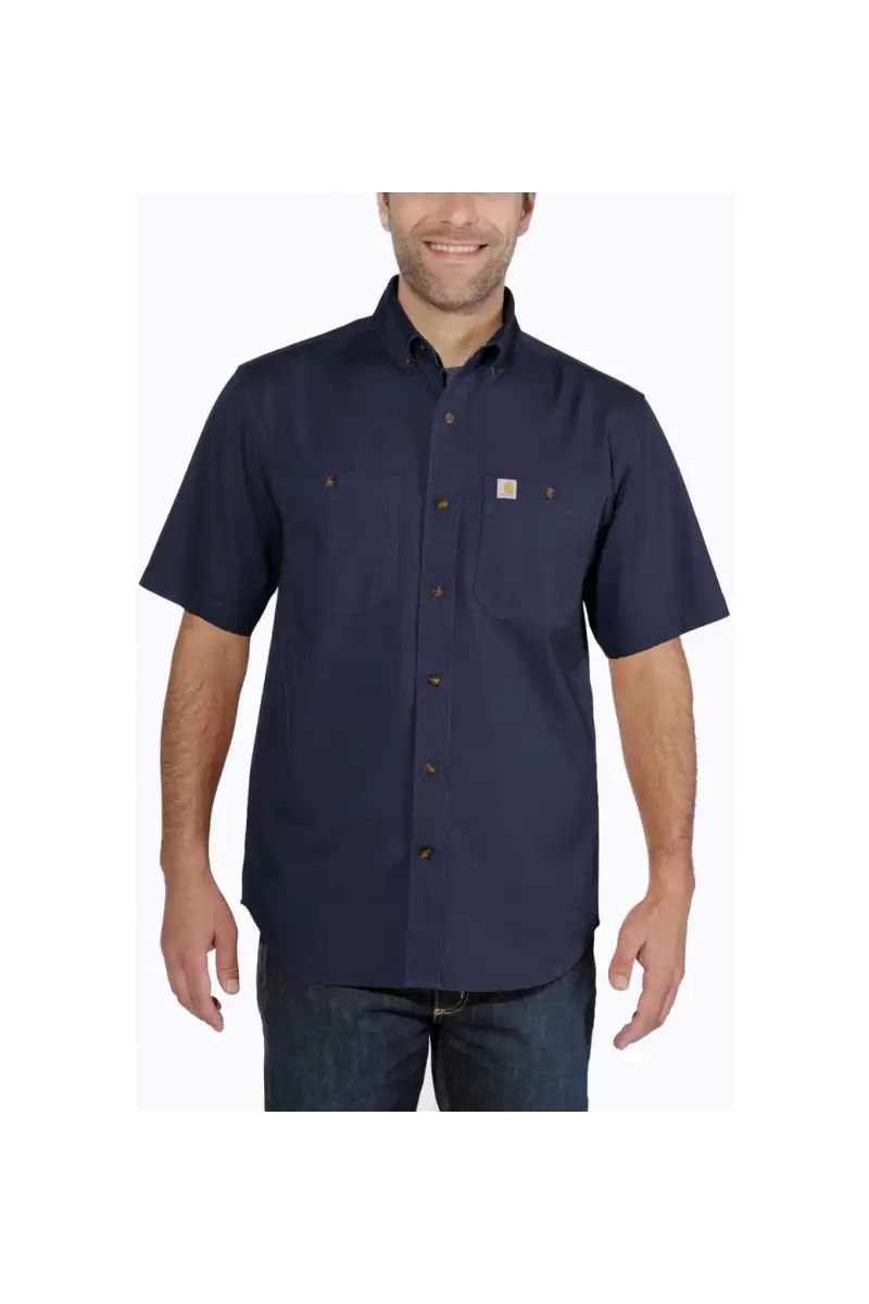Koszula Carhartt Rugged Flex Rigby S/S Navy
