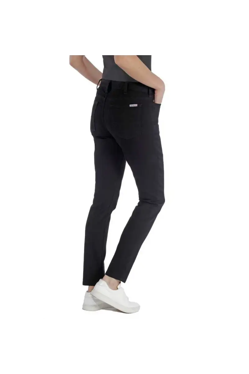 Spodnie Carhartt Slim-Fit Skinny Leg Denim Onyx