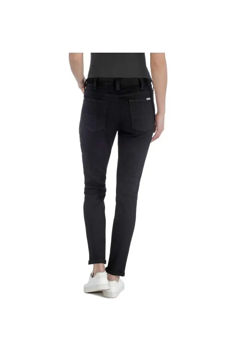 Spodnie Carhartt Slim-Fit Skinny Leg Denim Onyx