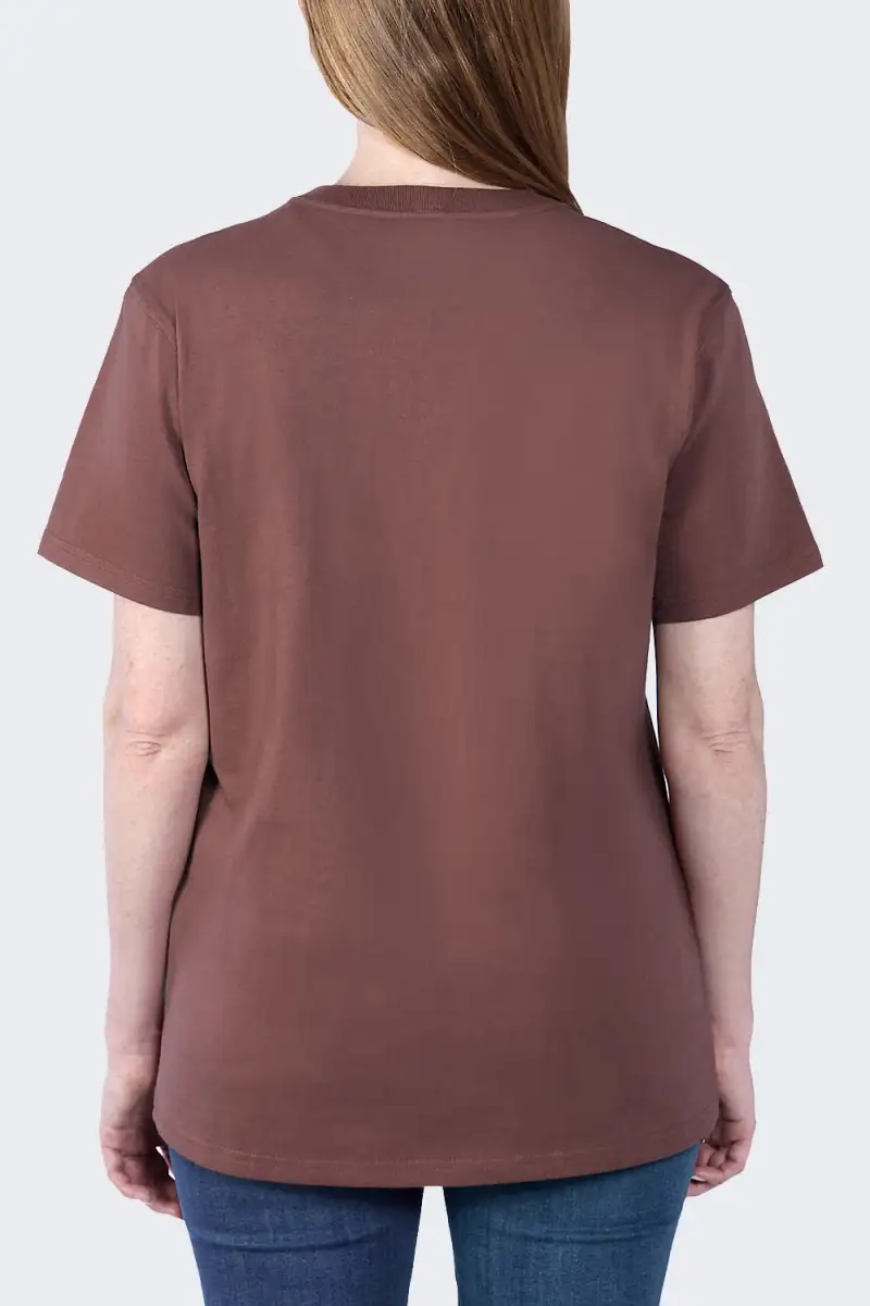 Koszulka Carhartt WK87 Pocket SS Sable