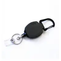 Retraktor KeyBak Sidekick Carabiner 24 Kevlar Blk