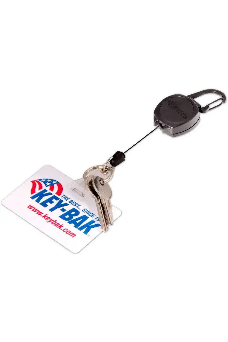 Retraktor KeyBak Sidekick Carabiner 24 Kevlar Blk