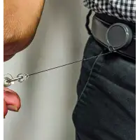 Retraktor KeyBak MiniBak 36 Nylon 2oz BLACK