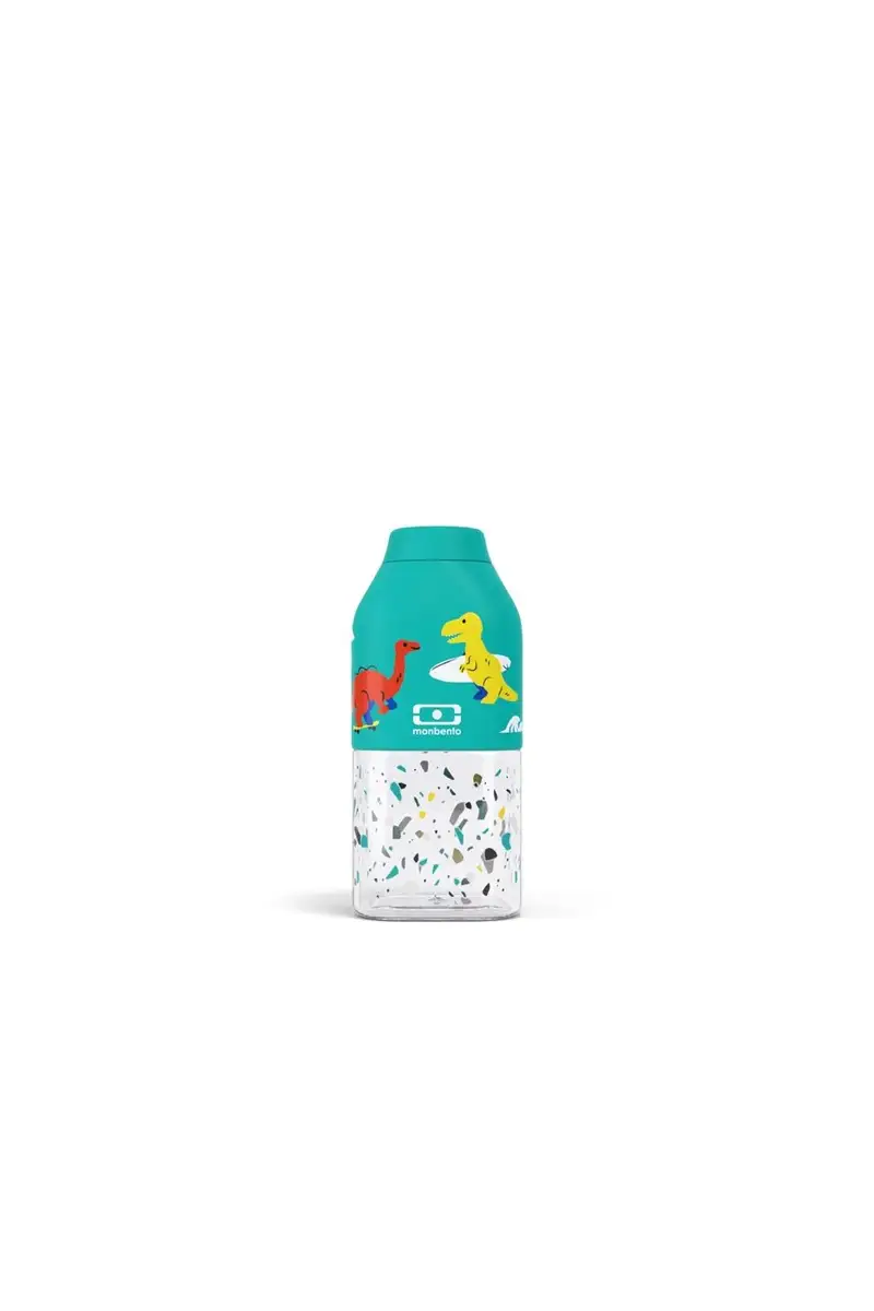 MB-Butelka Positive S Graphic Blue Dino