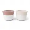 MB-Zestaw 2pojemników TempleS PinkMoka/NaturalPink