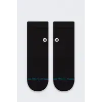 Skarpety Stance Icon Quarter 1 para Black