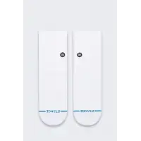 Skarpety Stance Icon Quarter 1 para White