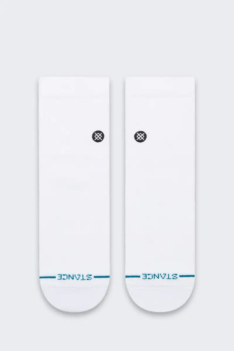 Skarpety Stance Icon Quarter 1 para White