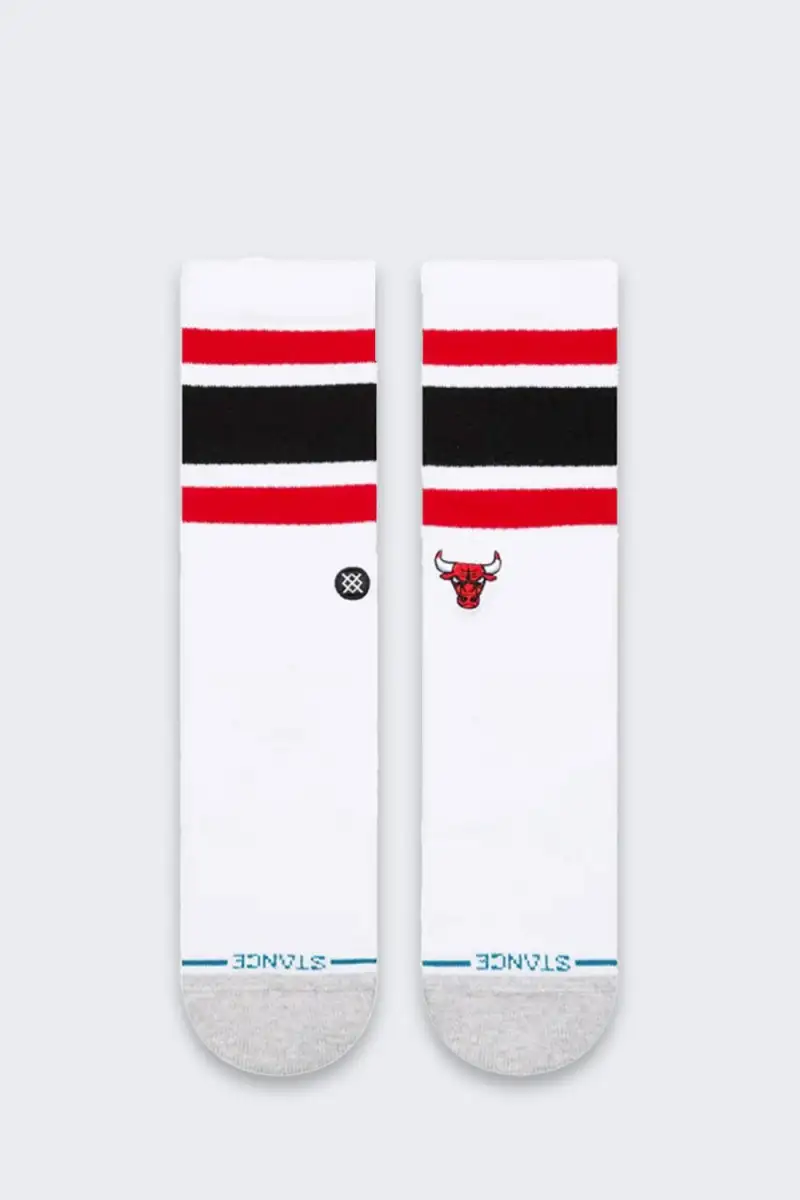 Skarpety Stance Tube Chicago Bulls White