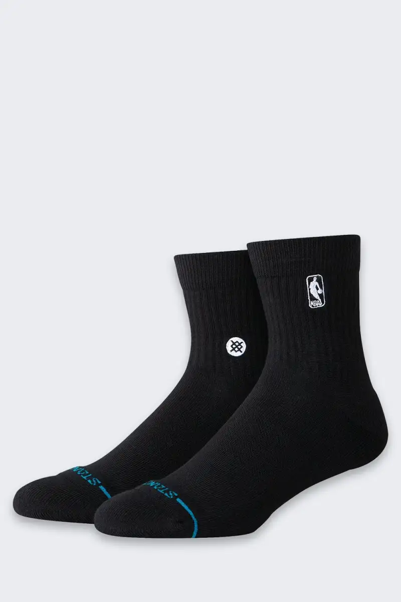 Skarpety Stance Logoman St Quarter 1 para Black