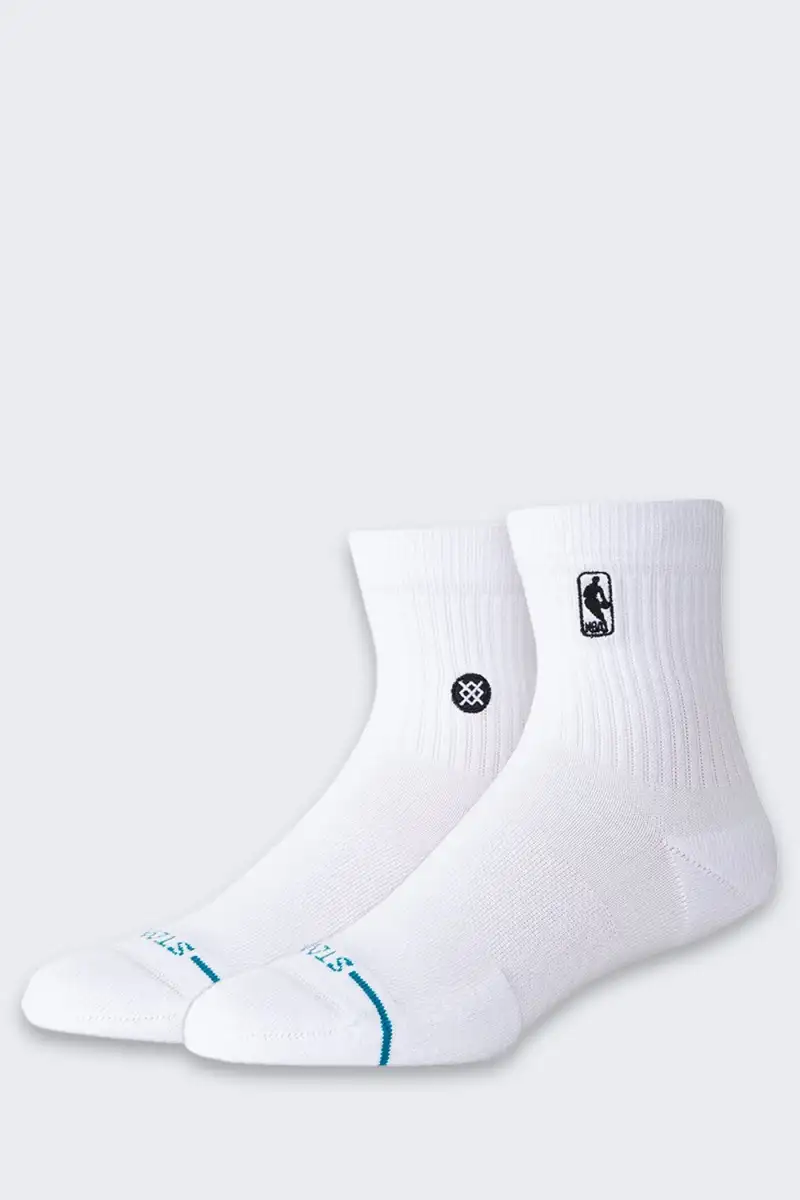 Skarpety Stance Logoman St Quarter 1 para White