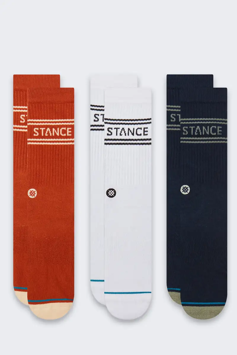 Skarpety Stance Basic Crew 3 pary Indigo