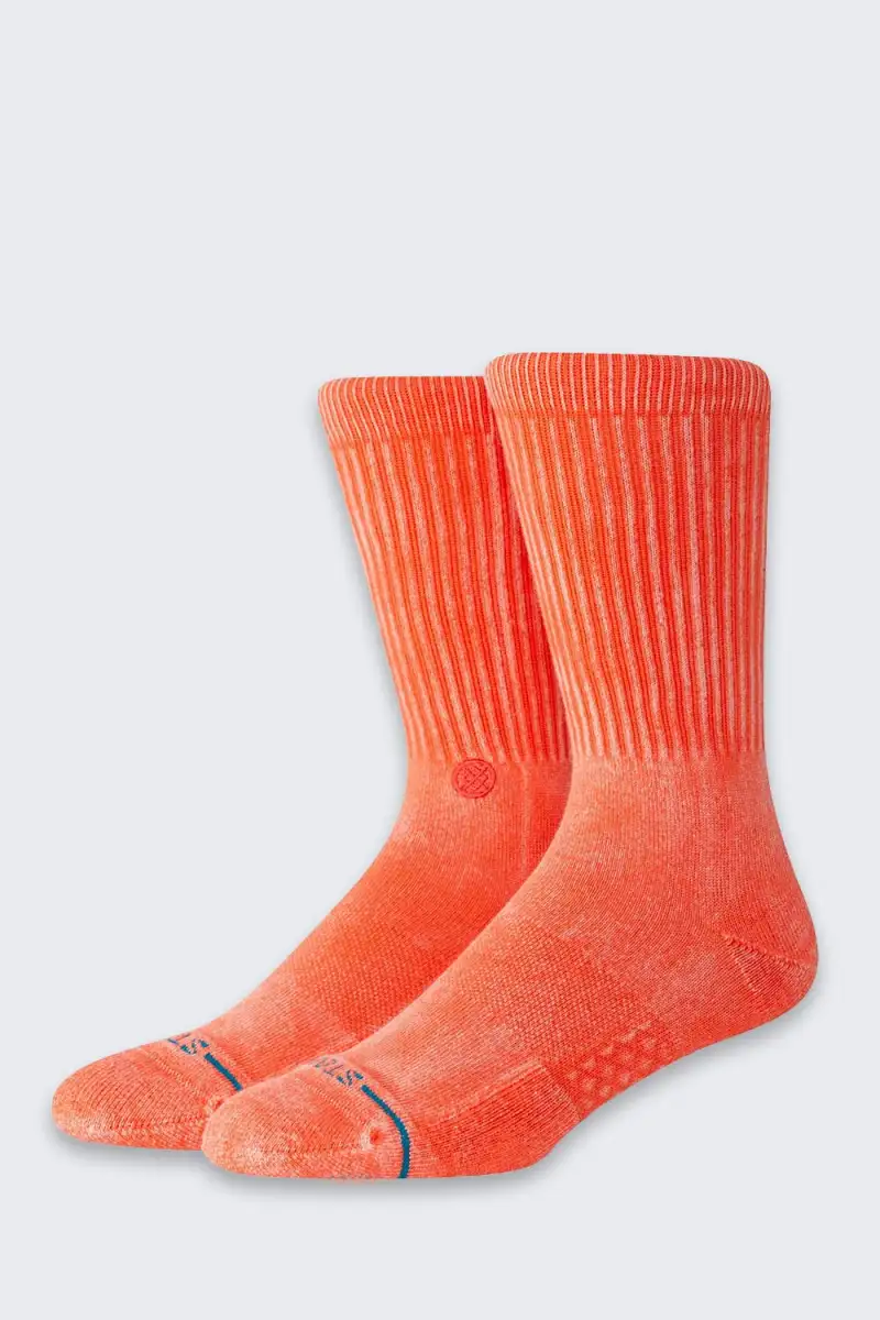 Skarpety Stance Icon Dyed Crew 1 para Coral