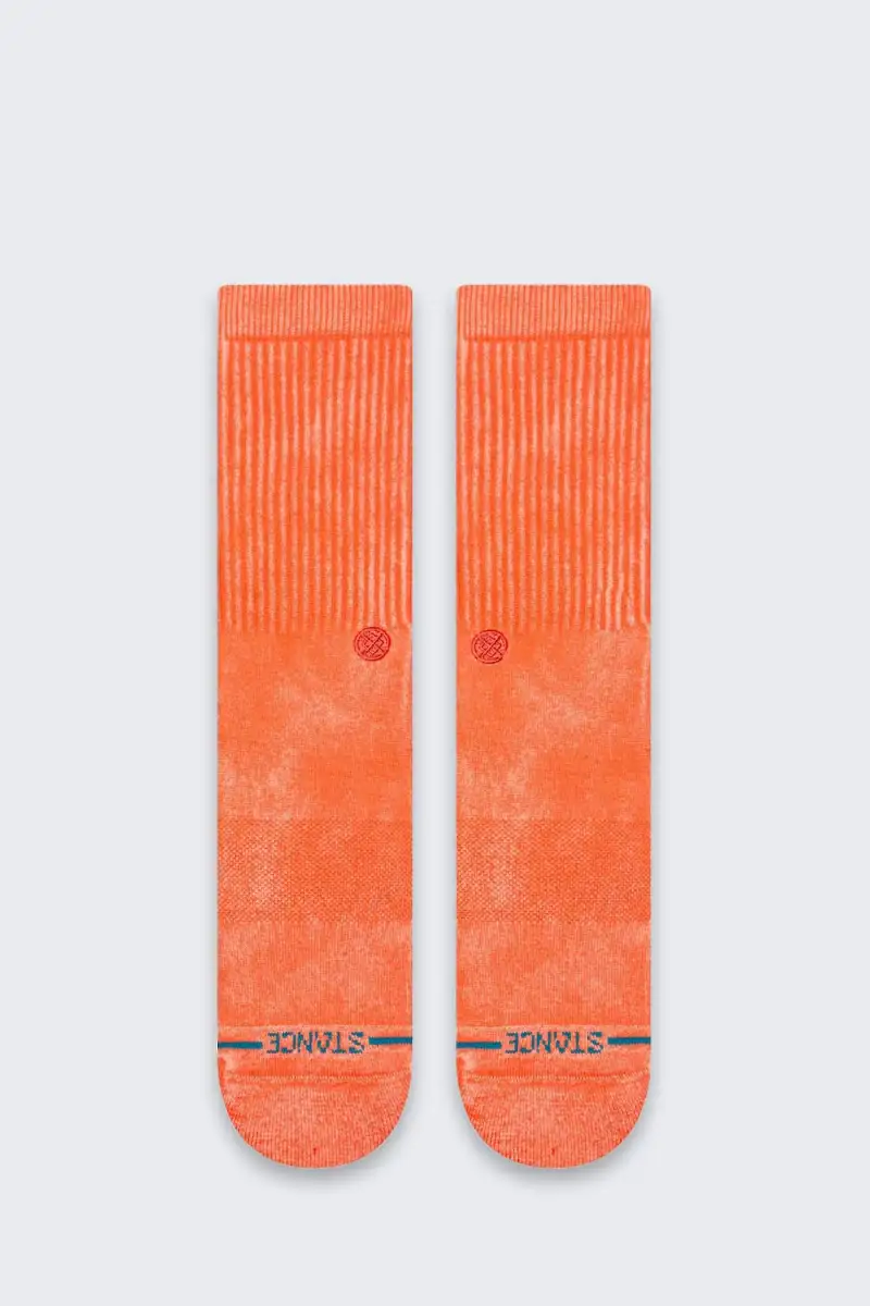 Skarpety Stance Icon Dyed Crew 1 para Coral