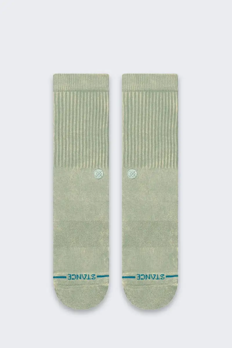 Skarpety Stance Icon Dyed Crew 1 para SeaGreen