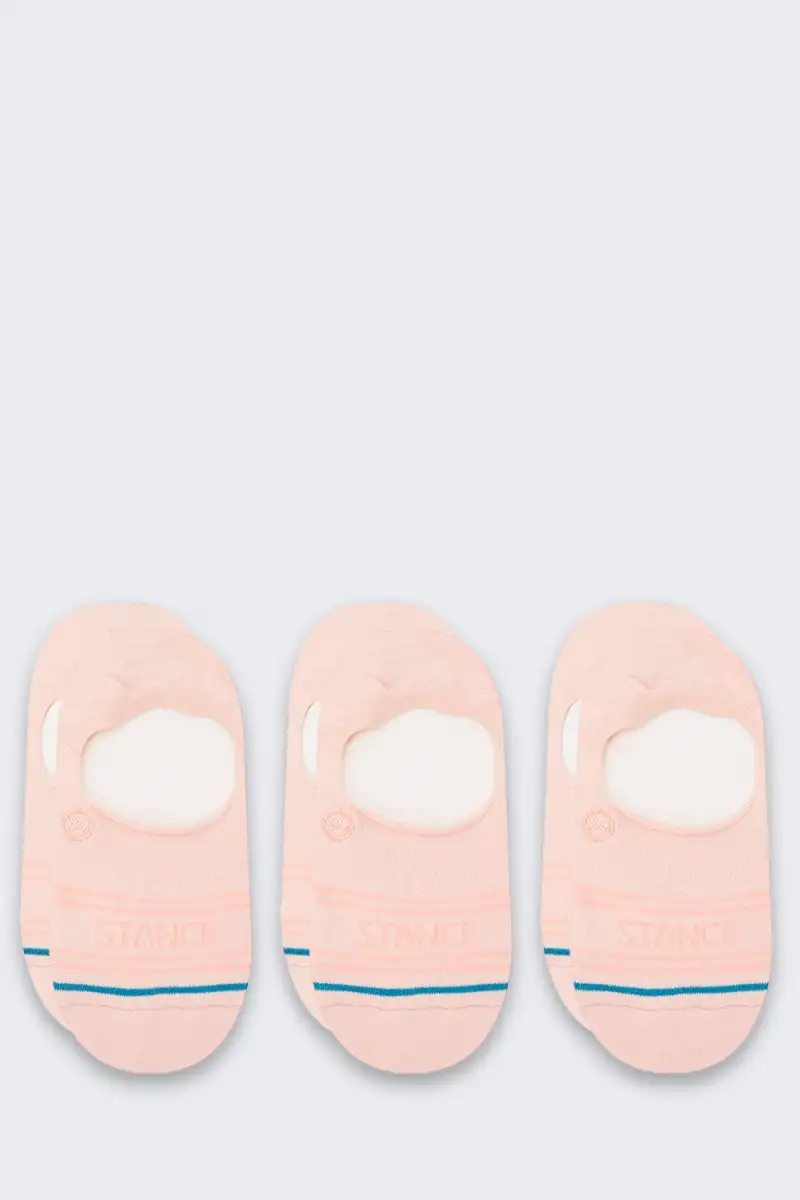 Skarpety Stance Basic No Show 3 pary Pink