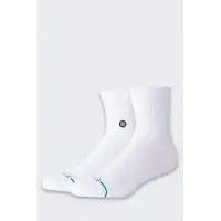 Skarpety Stance Icon Quarter 3 pary White