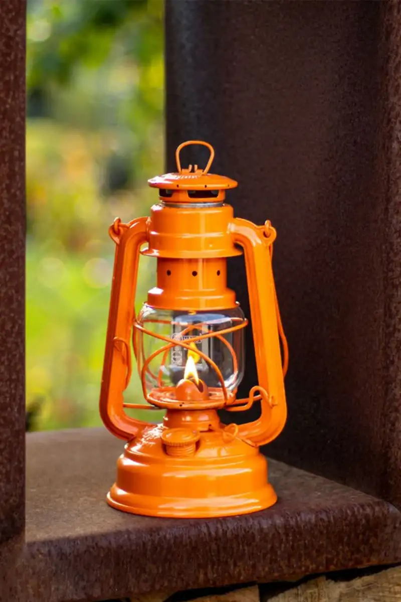 Lampa Naftowa Sztormowa Feuerhand 276 Orange