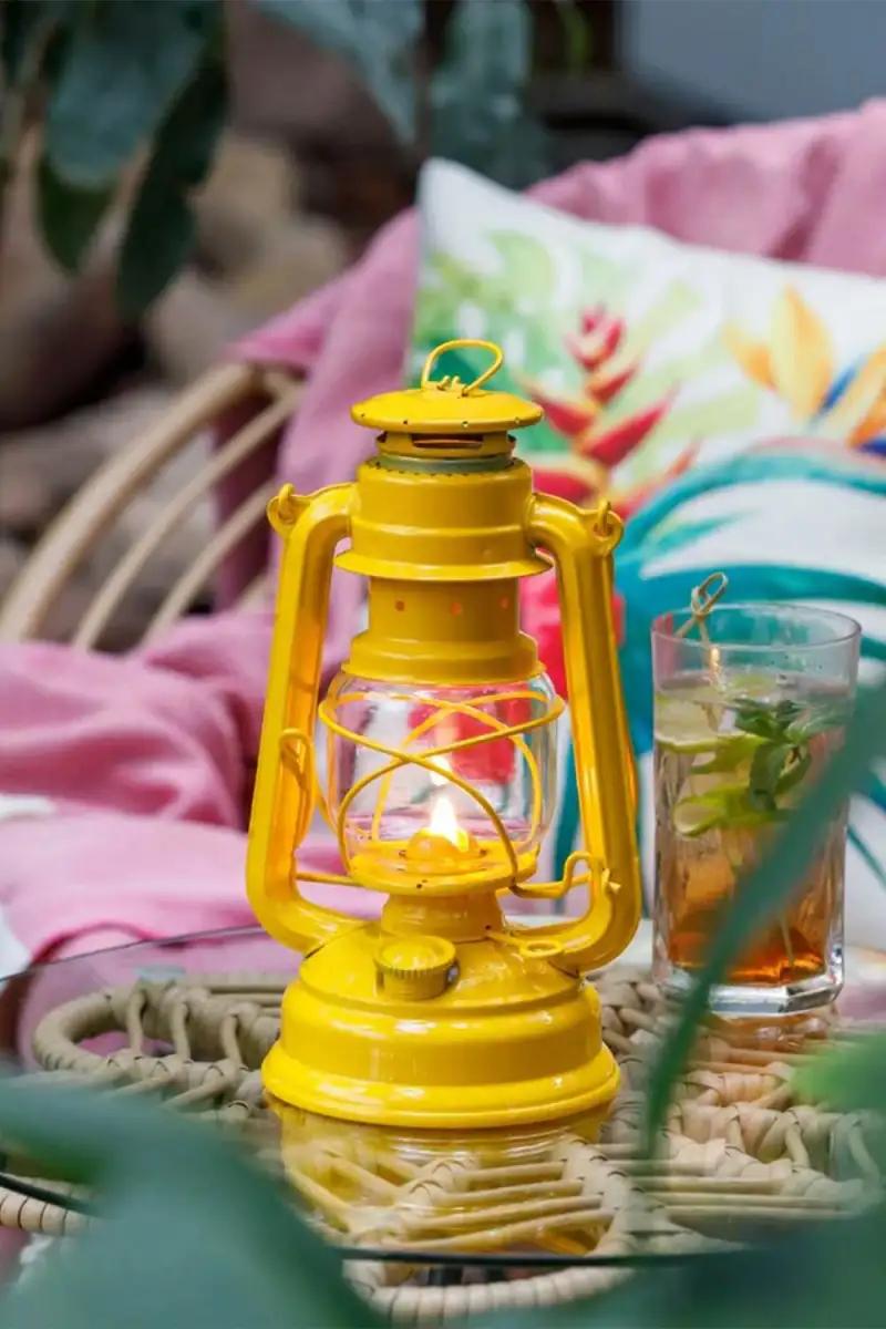 Lampa Naftowa Sztormowa Feuerhand 276 Yellow