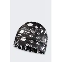 Czapka Medyczna Buff Safety Ślady Zwierząt BlackWh