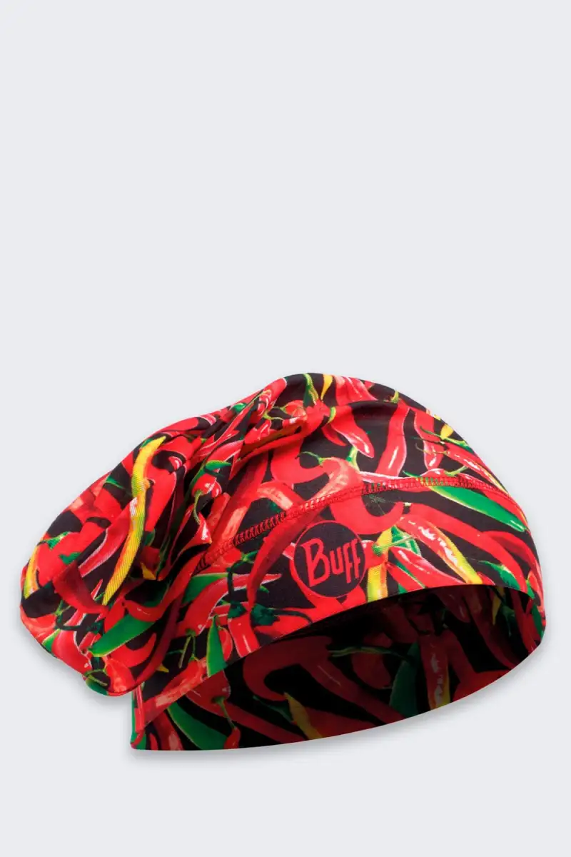 Czapka Kucharska Buff Safety Papryczki Chili Red