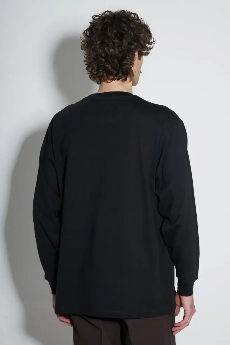 Koszulka Ben Davis LS Heavy Duty Pocket Black