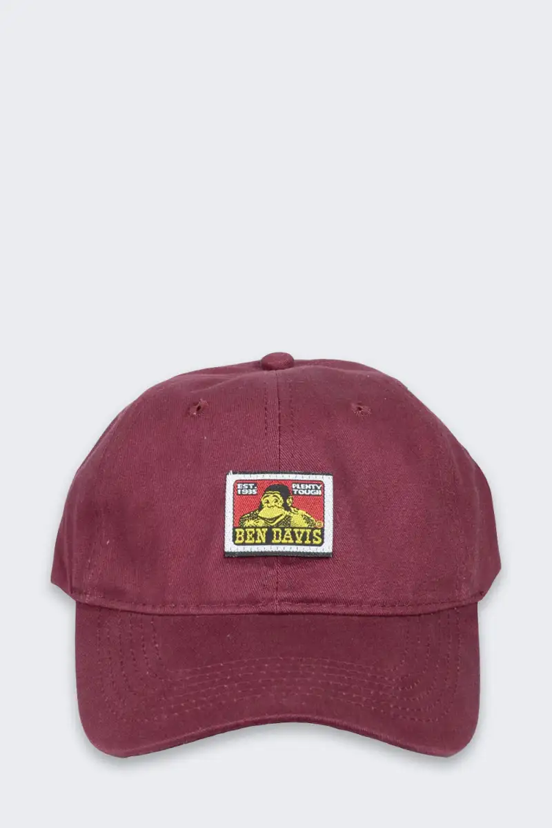 Czapka Ben Davis Twill Baseball Burgundy