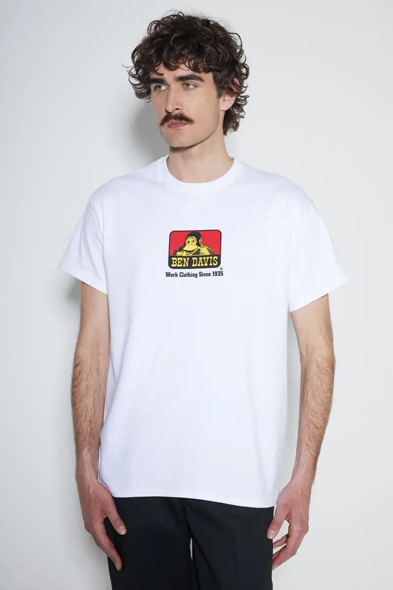 Koszulka Ben Davis Classic Logo White