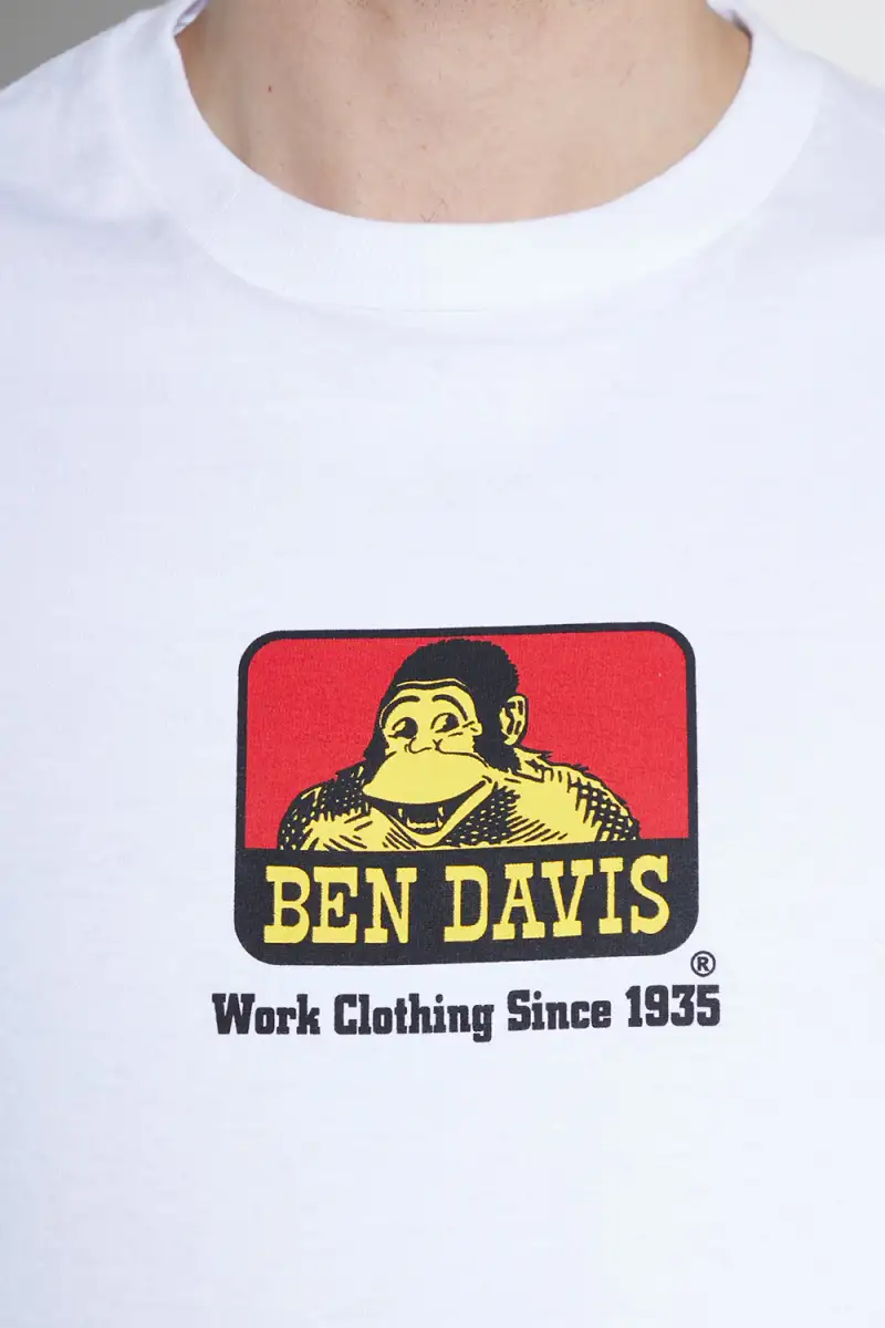 Koszulka Ben Davis Classic Logo White