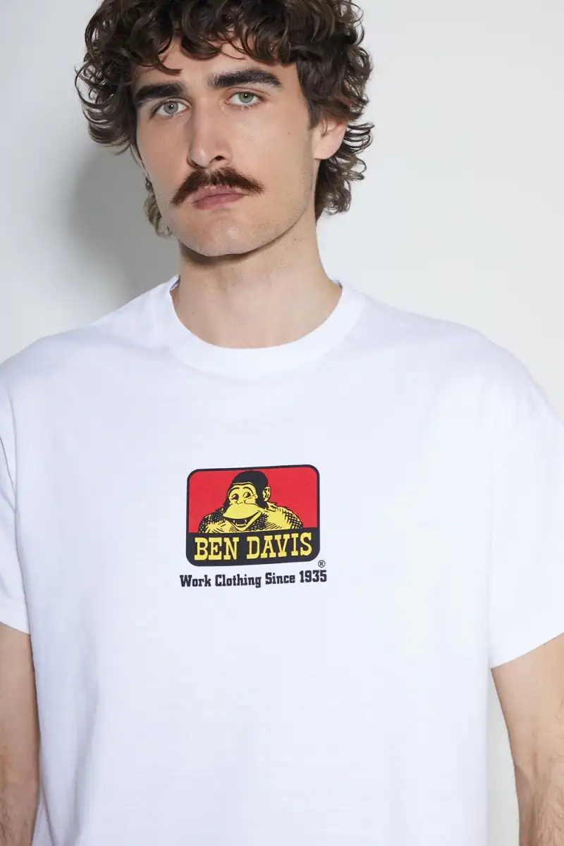 Koszulka Ben Davis Classic Logo White