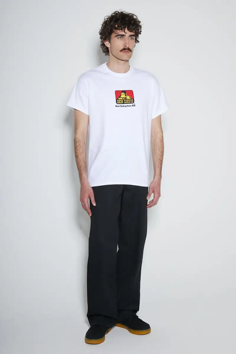 Koszulka Ben Davis Classic Logo White