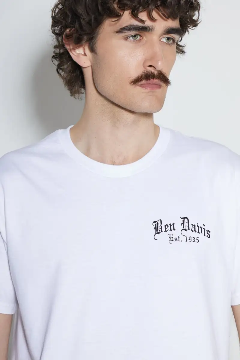 Koszulka Ben Davis Paisley White