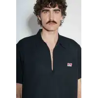 Koszula Ben Davis Solid 12 ZIP Black