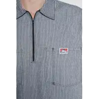 Koszula Ben Davis Stripe 12 ZIP Black Stripe