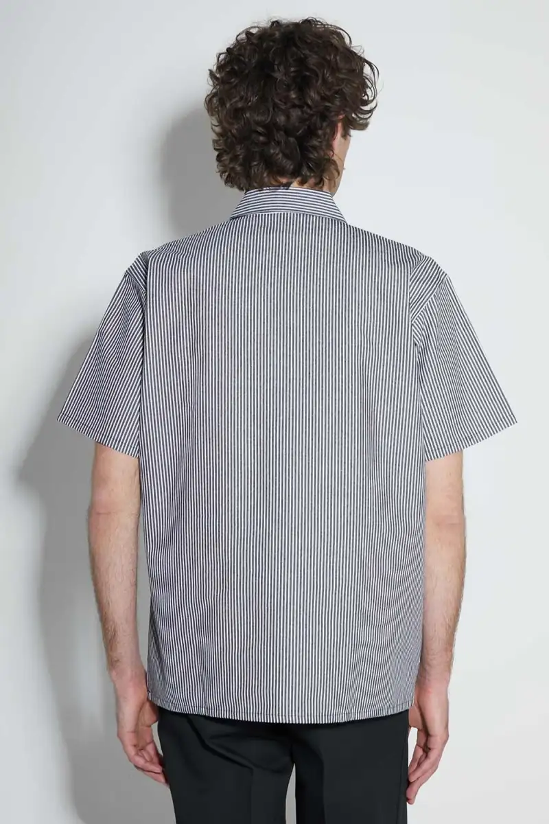 Koszula Ben Davis Stripe 12 ZIP Black Stripe