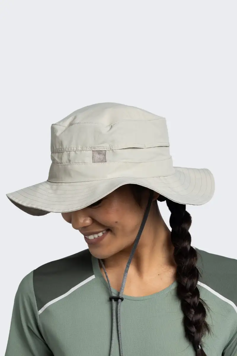 Kapelusz Buff Bonney Explore SOLID LIGHT Grey