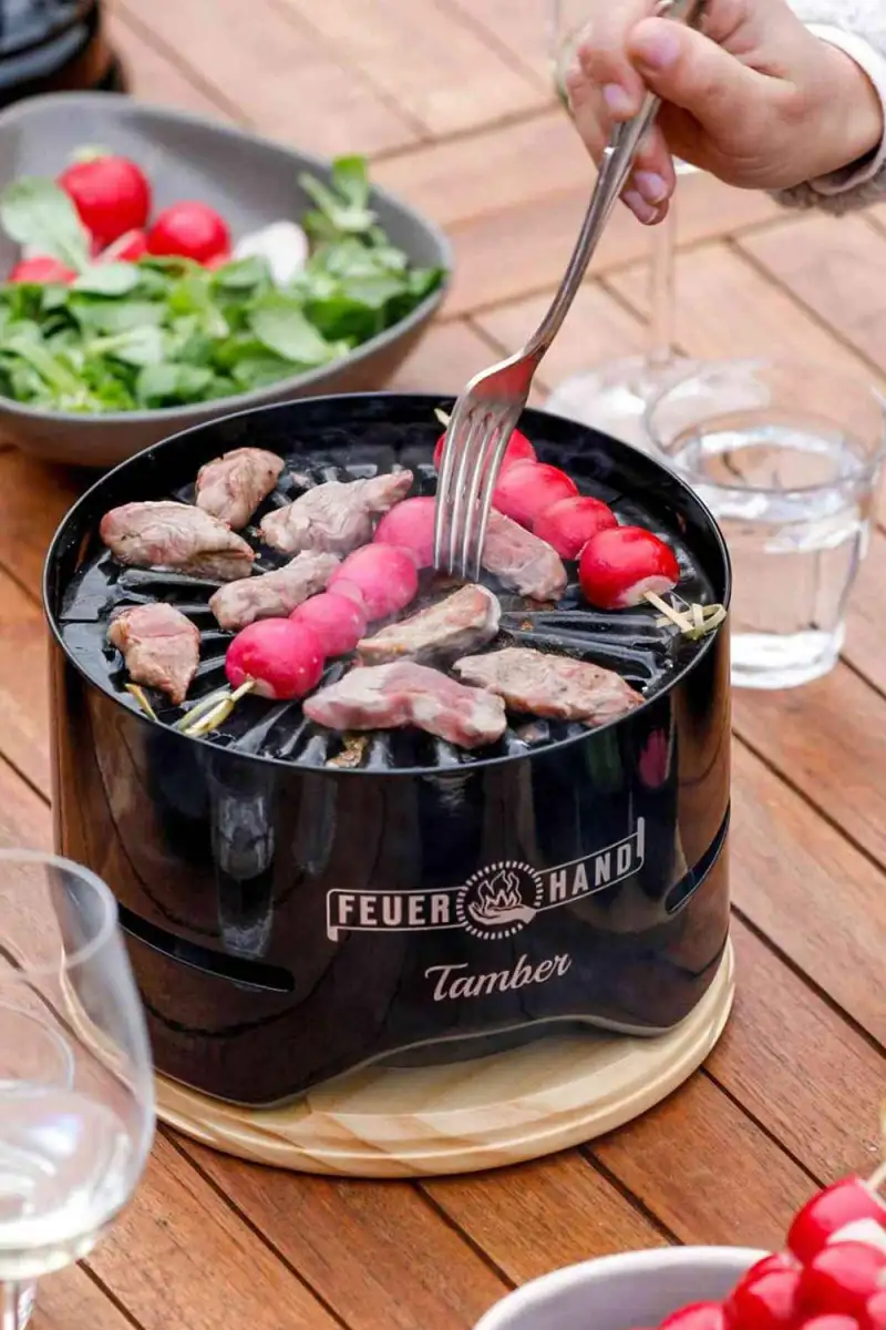 Grill Stołowy Feuerhand Tamber Jet Black