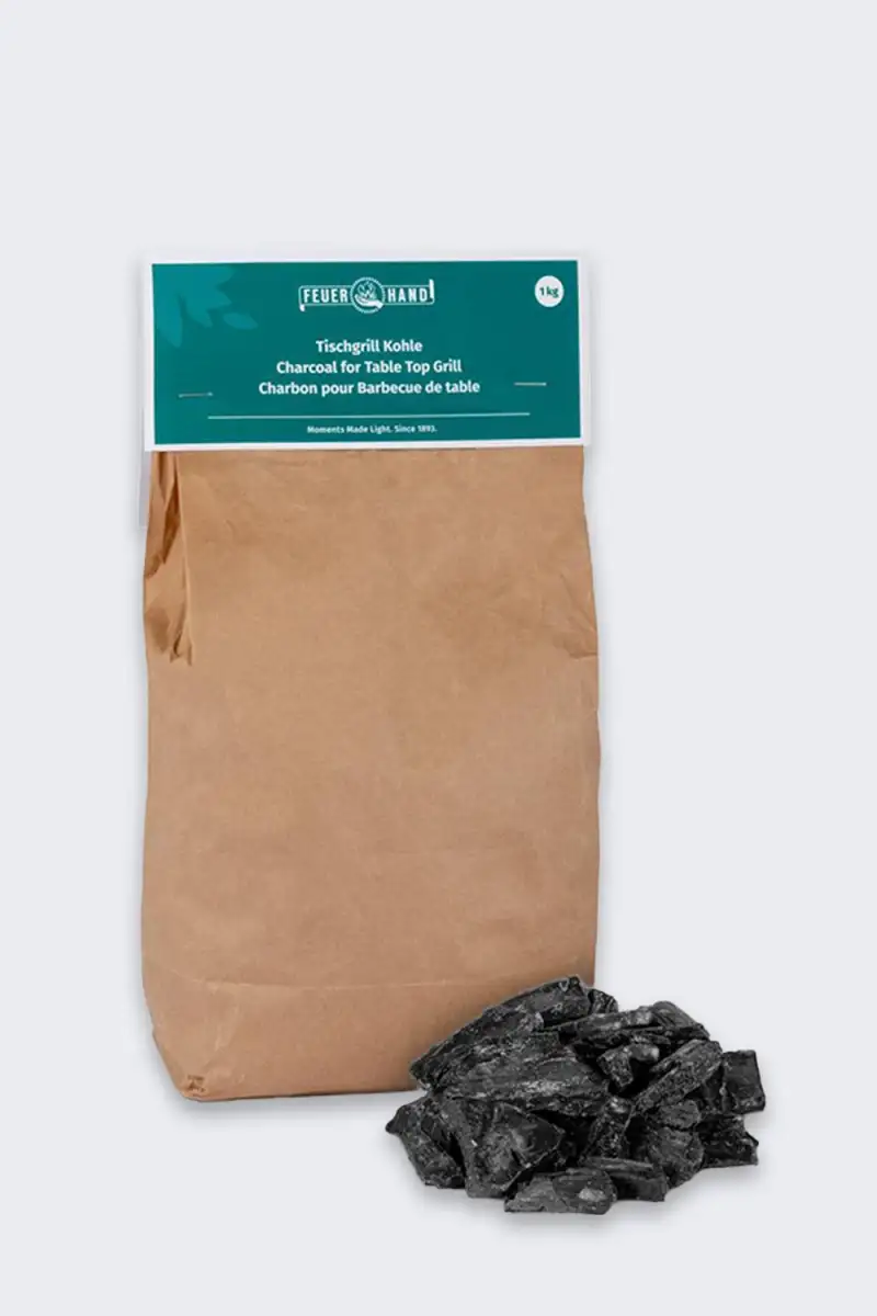 Węgiel Drzewny Do Grilla Stołowego Feuerhand 1 kg