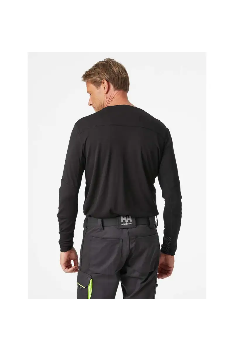 Koszulka termo Helly Hansen Lifa Active Black