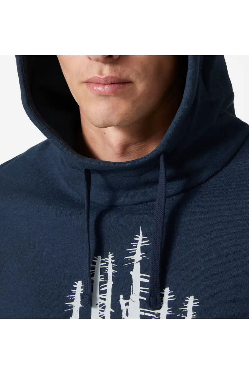 Bluza Helly Hansen Graphic Hoodie Navy Melange