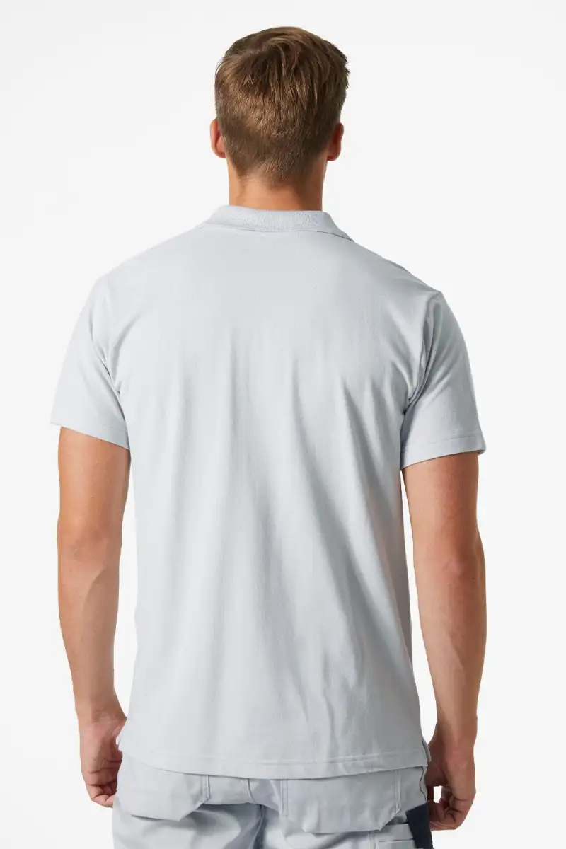 Koszulka Polo Helly Hansen Manchester Grey Fog