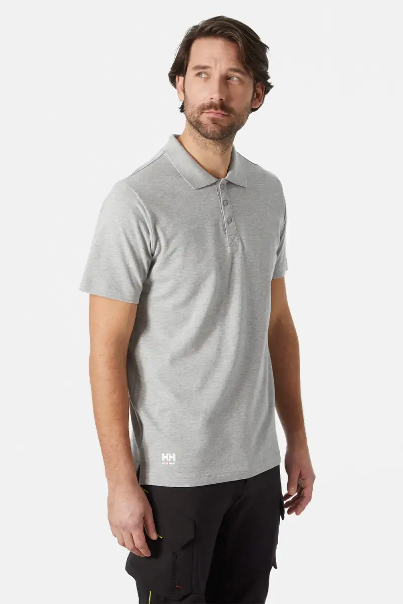Koszulka Polo Helly Hansen Manchester Grey Melange