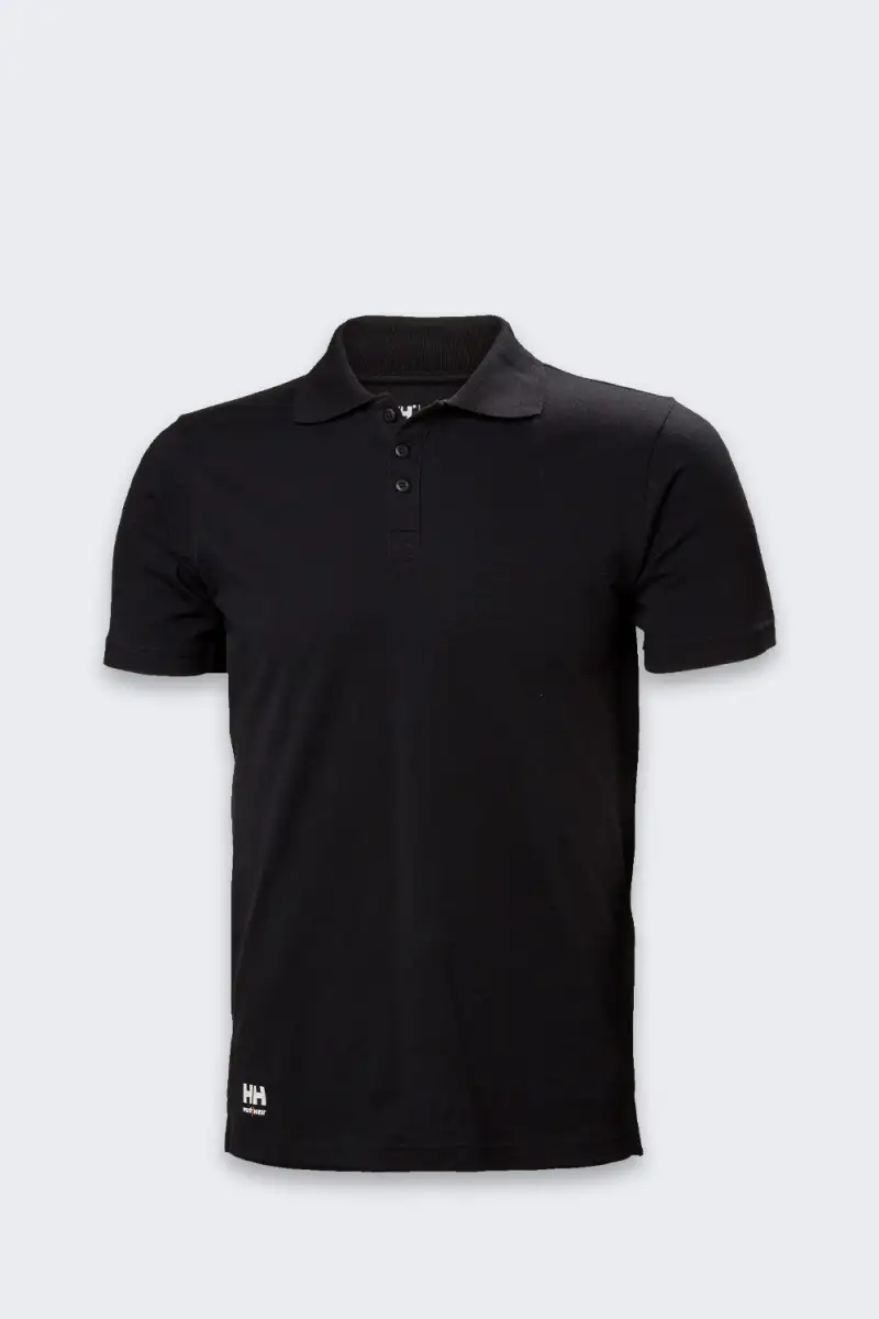 Koszulka Polo Helly Hansen Manchester Black