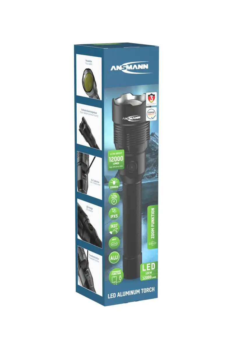 Latarka Ansmann T12000FR 12000 lm aku
