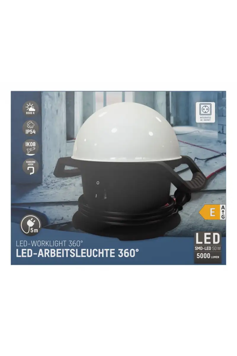 Lampa robocza Ansmann Ball Light 360 5000 lm 230V