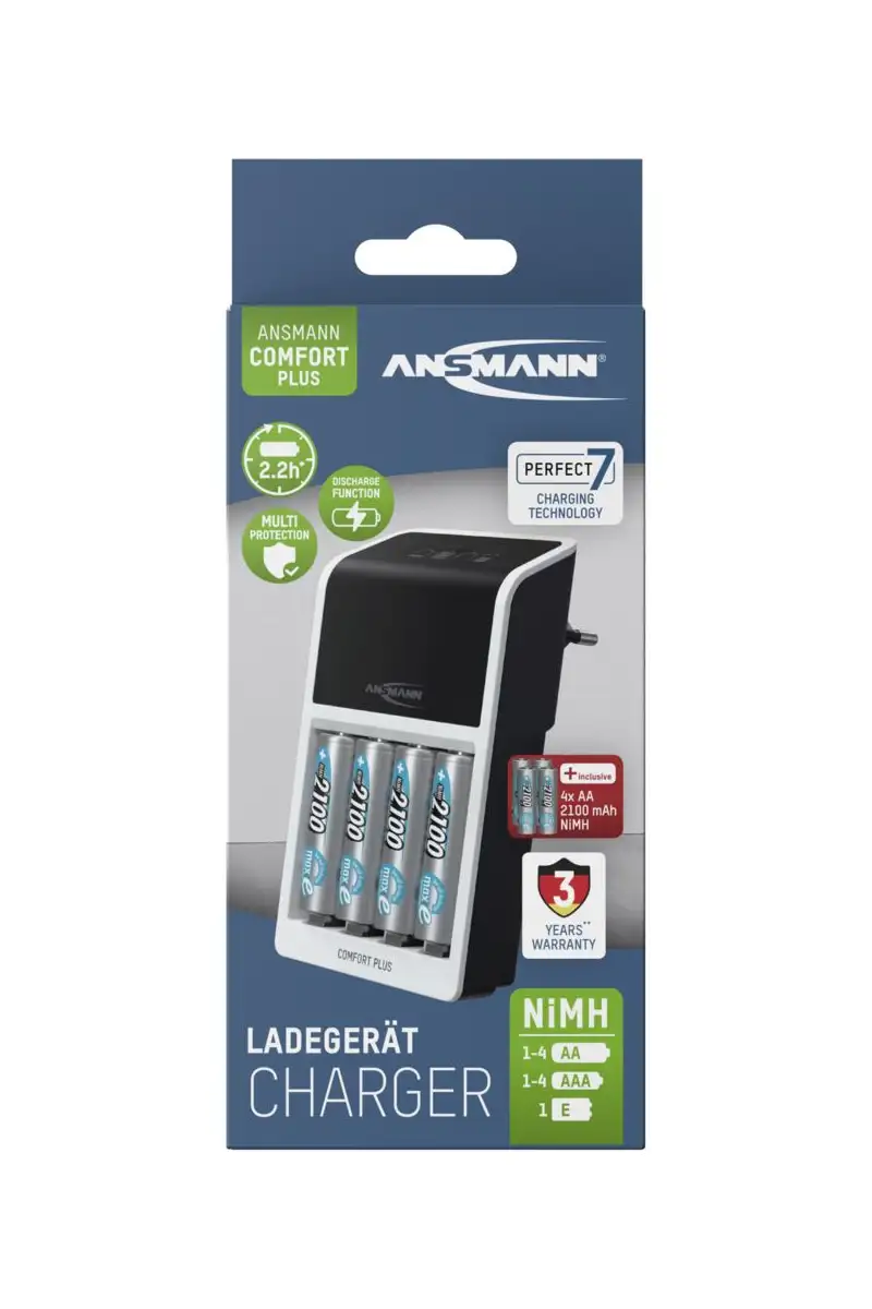 Ładowarka Ansmann Comfort Multi 4x AA 2100